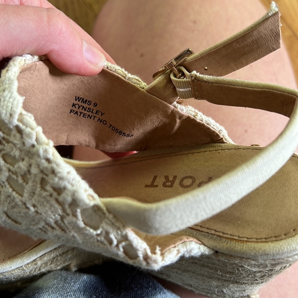 Report Nude Wedges - Picture 2 of 3